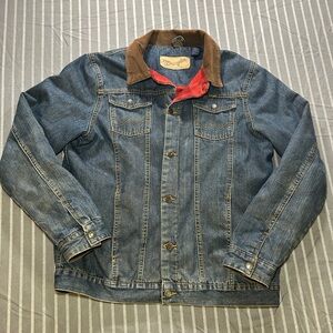 WRANGLER BOY'S BLANKET LINED DENIM JACKET XXL